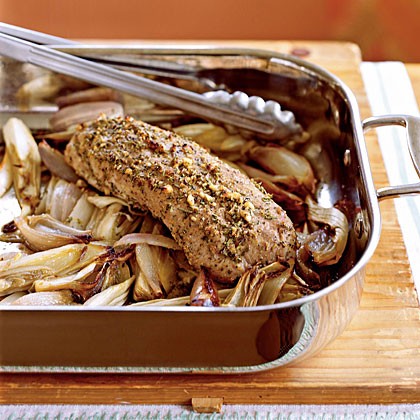 Tuscan pork tenderloin