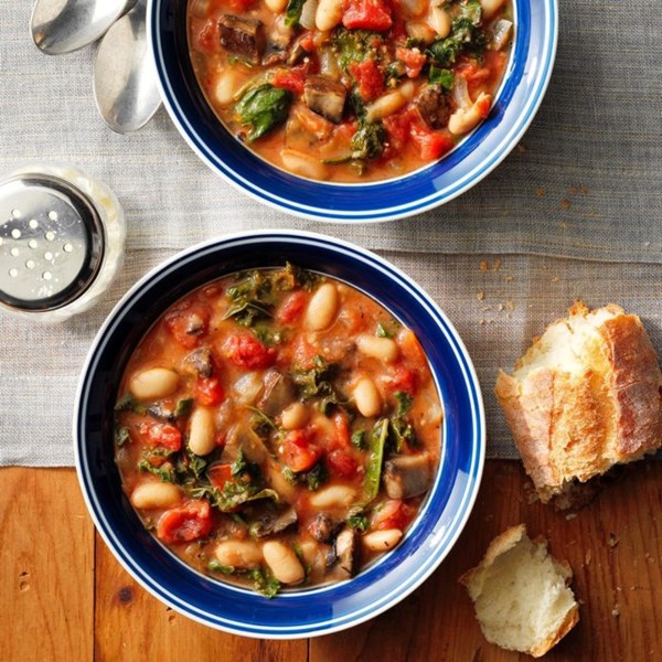 Tuscan portobello stew