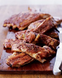 Tuscan-style spareribs with balsamic glaze