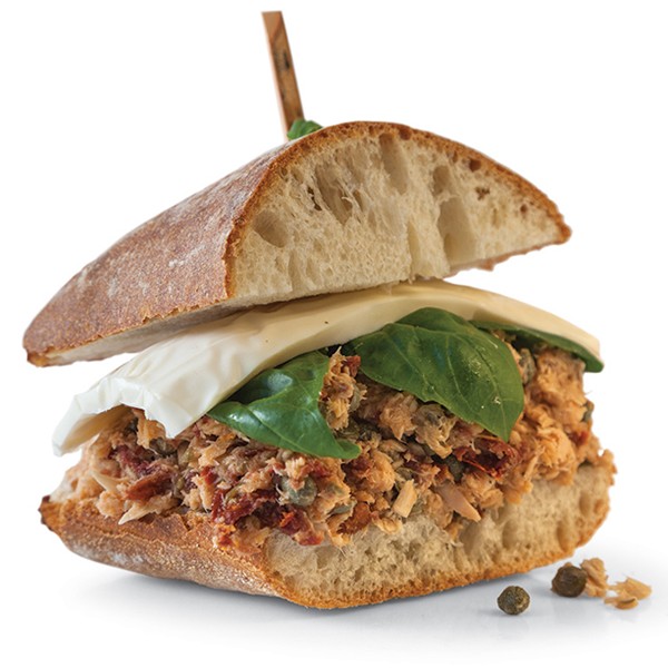 Tuscan tuna sandwich
