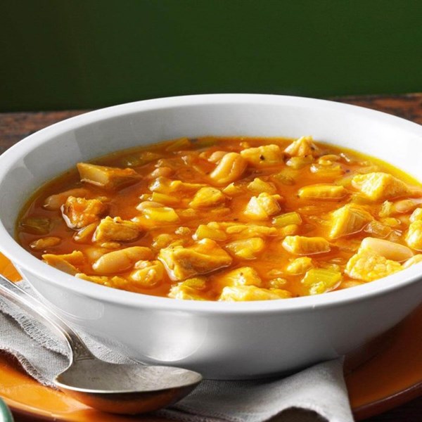 Tuscan turkey soup