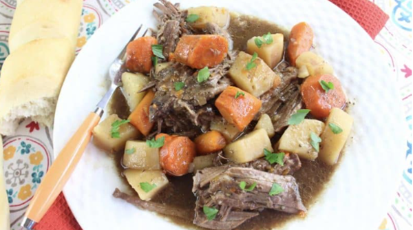 Tuscany pot roast and vegetables