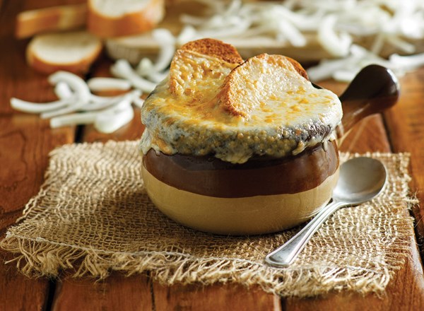 Twenty-four-hour onion soup
