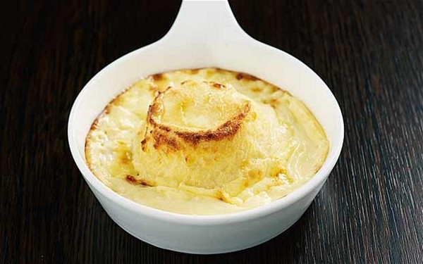 Twice-baked cheese soufflés