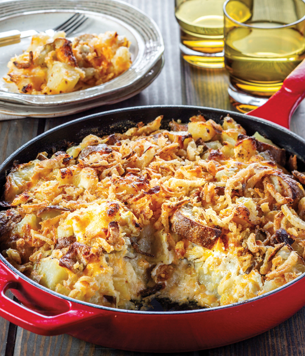 Twice-baked potato casserole