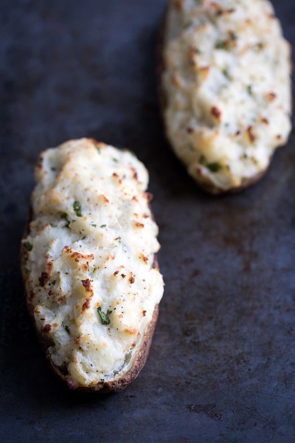 Twice-baked potatoes