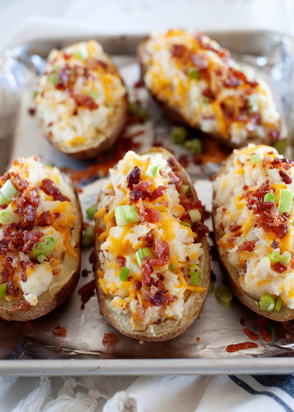 Twice baked potatoes