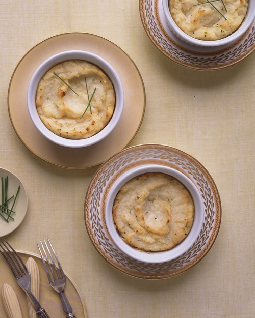 Twice-baked potatoes with Greek yogurt