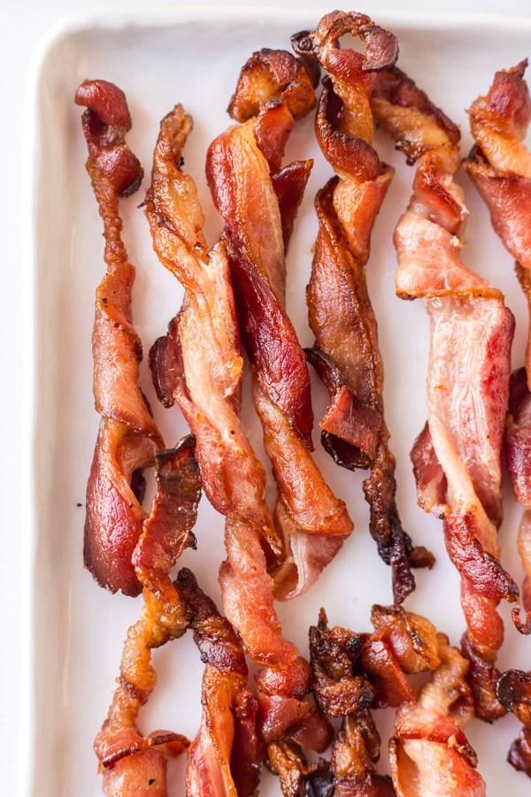 Twisted bacon