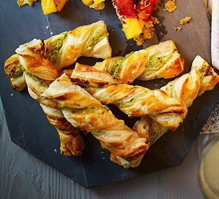 Twisty cheese straws