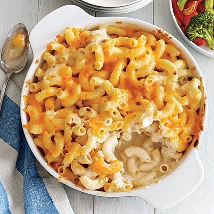 Two-cheese mac and cheese