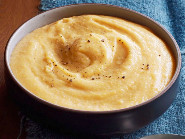 Two-cheese polenta