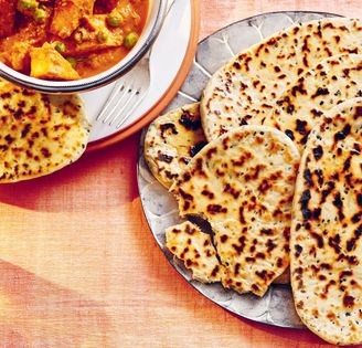 Two-ingredient naan
