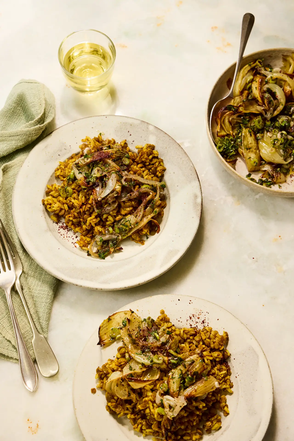 Two-lentil mejadra
