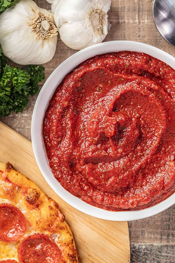 Two-minute pizza sauce