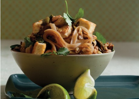 Two-sprout pad Thai