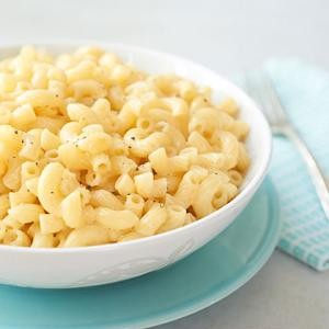 Two-step macaroni and cheese