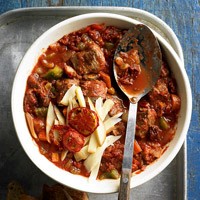 Two tomato stew chili