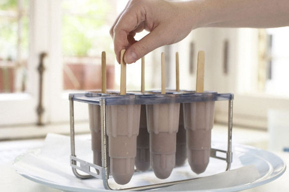 Two-tone fudgesicles