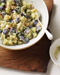 Two-tone potato salad