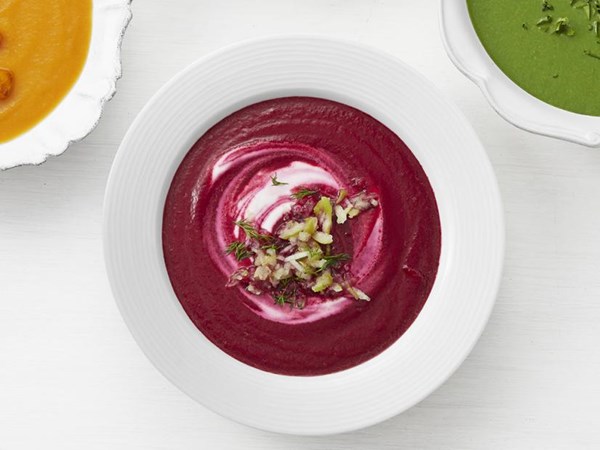 Tyler Florence’s roasted beet borscht 