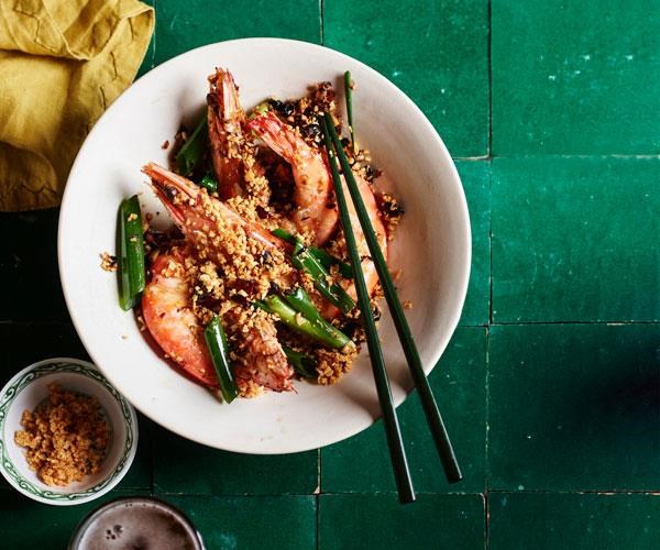 Typhoon shelter prawns