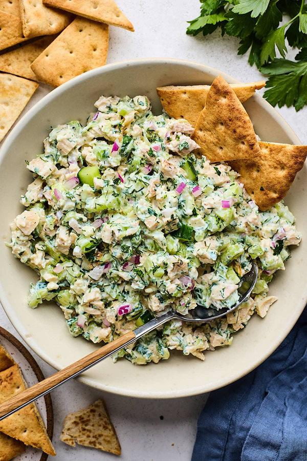 Tzatziki chicken salad