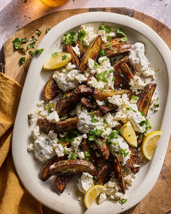 Tzatziki Greek fries