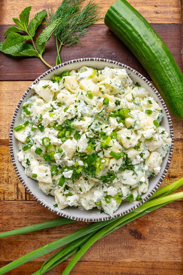 Tzatziki potato salad