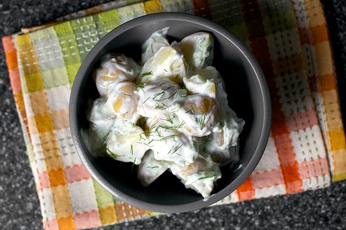 Tzatziki potato salad