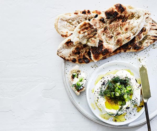 Tzatziki with fresh pita