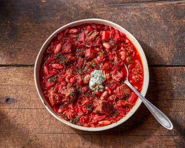 Ukrainian borsch
