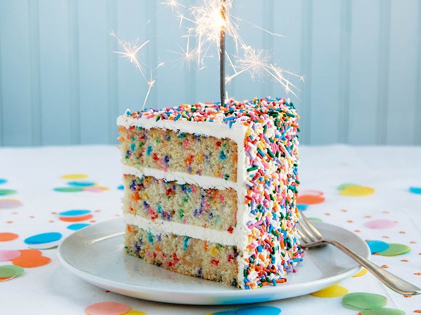 birthday cake slice