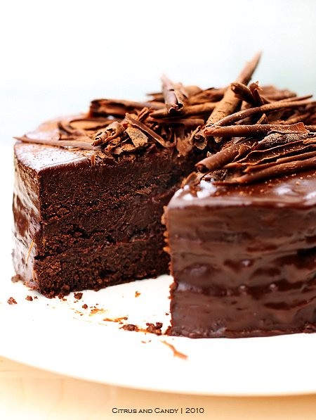 ‘Ultimate’ chocolate cake 