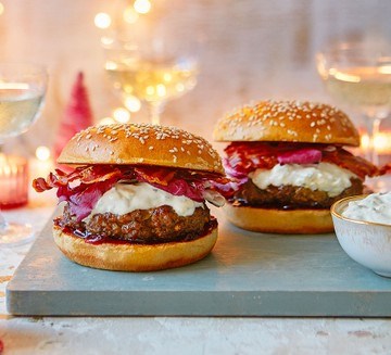 Ultimate Christmas burger