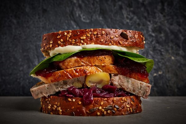 Ultimate Christmas leftovers sandwich