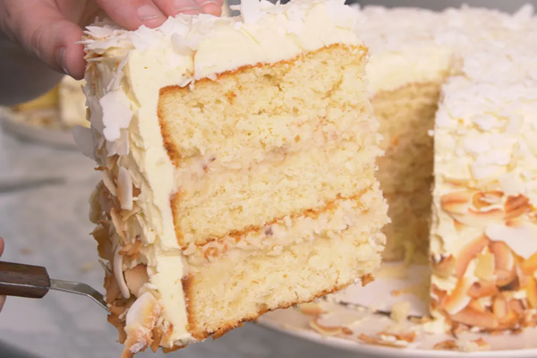 Ultimate coconut cake