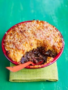 Ultimate cottage pie with black pudding