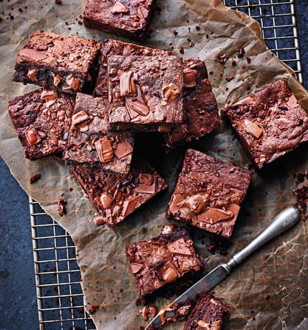 Ultimate gooey chocolate brownies