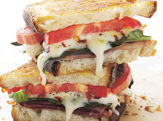 Ultimate grilled cheese sandwich