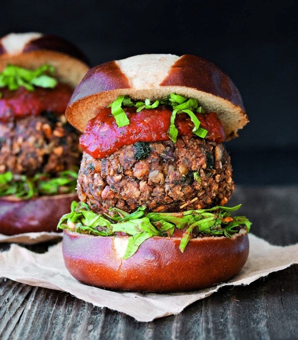 Ultimate "meatball" burger