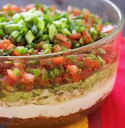 Ultimate seven-layer dip