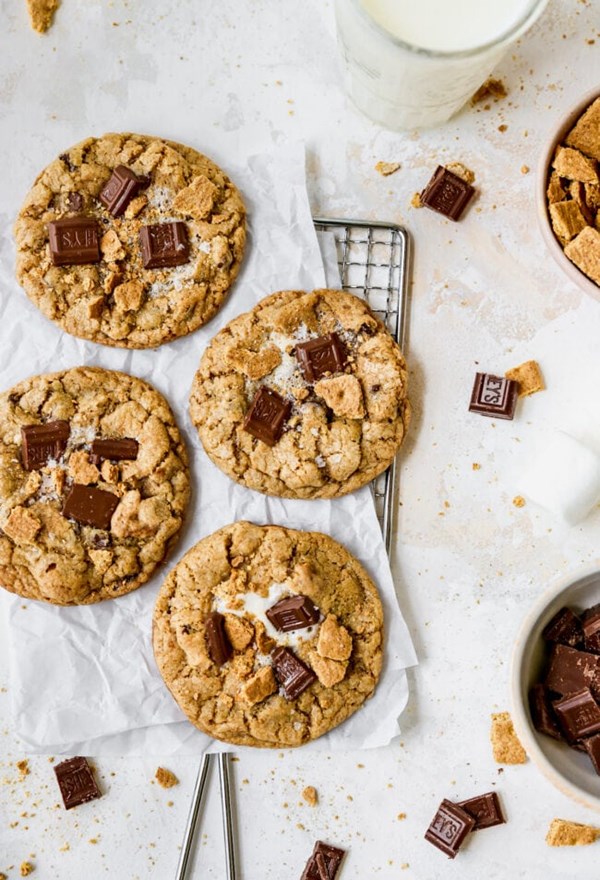 Ultimate s’mores cookies