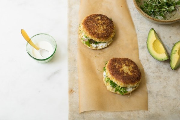 Ultimate veggie burger