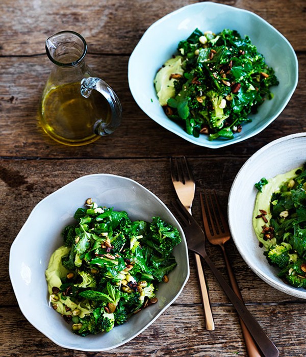 Ultra-green chopped salad