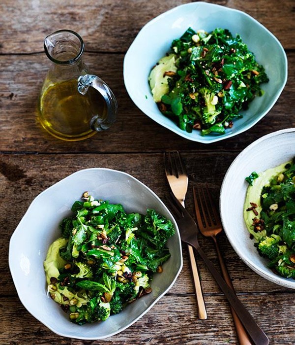 Ultra-green chopped salad