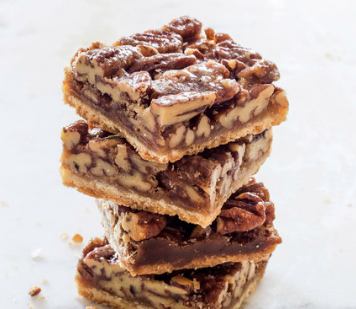 Ultranutty pecan bars