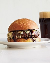 Umami burgers with Port and Stilton