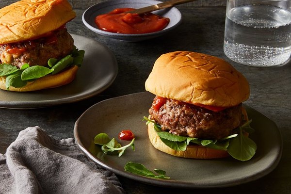 Umami meatloaf burger