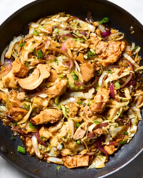 Umami tuna stir-fry